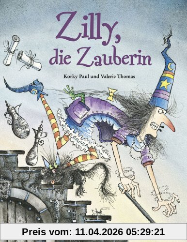 Zilly, die Zauberin: Vierfarbiges Bilderbuch