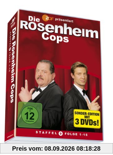 Die Rosenheim Cops - Staffel 9/Folge 01-15 auf 3 DVDs!