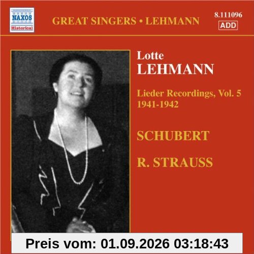 Lieder Recordings Vol.5