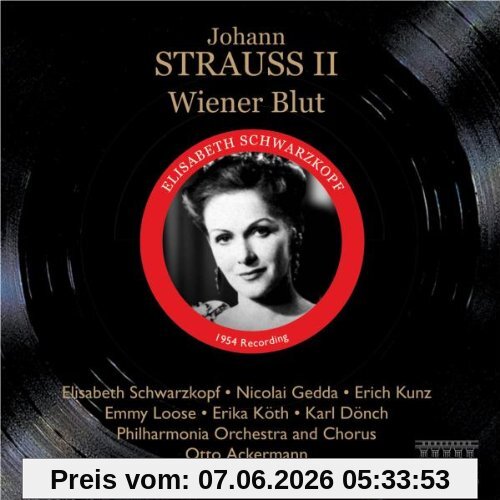 Elisabeth Schwarzkopf Johann Strauß Ii, Wiener Blut