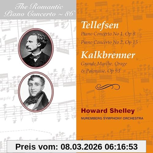 Howard Shelley Friedrich Kalkbrenner/Thomas Tellefsen, Das Romantische Klavierkonzert Vol. 86