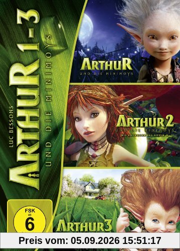 Arthur und die Minimoys 1-3 [3 DVDs]