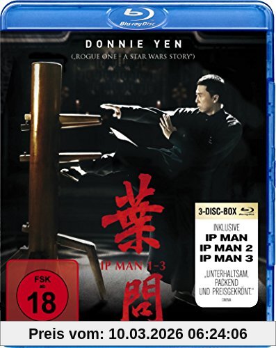 Wilson Yip Ip Man 1-3 [Blu-ray]