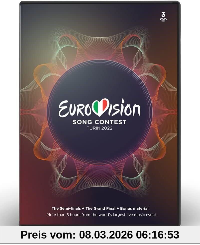 unbekannt Eurovision Song Contest-Turin 2022 [Dvd]
