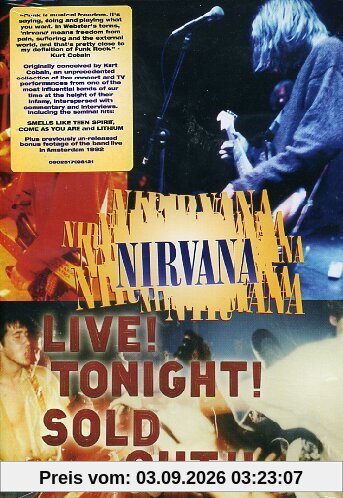 Nirvana - Live! Tonight! Sold Out!!