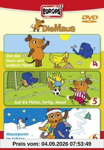 Die Maus - 02/3er Box-Folge 4-6 [3 DVDs]