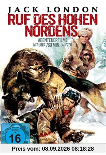 Jack London-Ruf des Hohen Nordens (3 Dvds)
