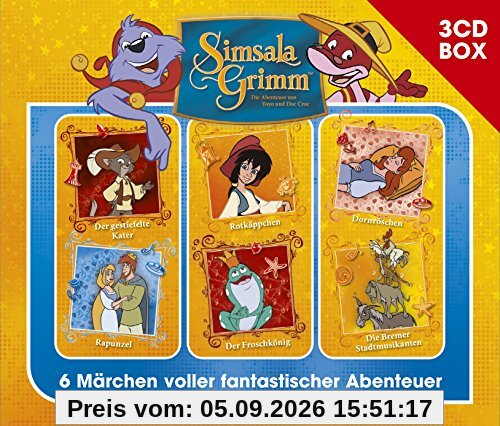 SimsalaGrimm 3-CD Hörspielbox Vol.1