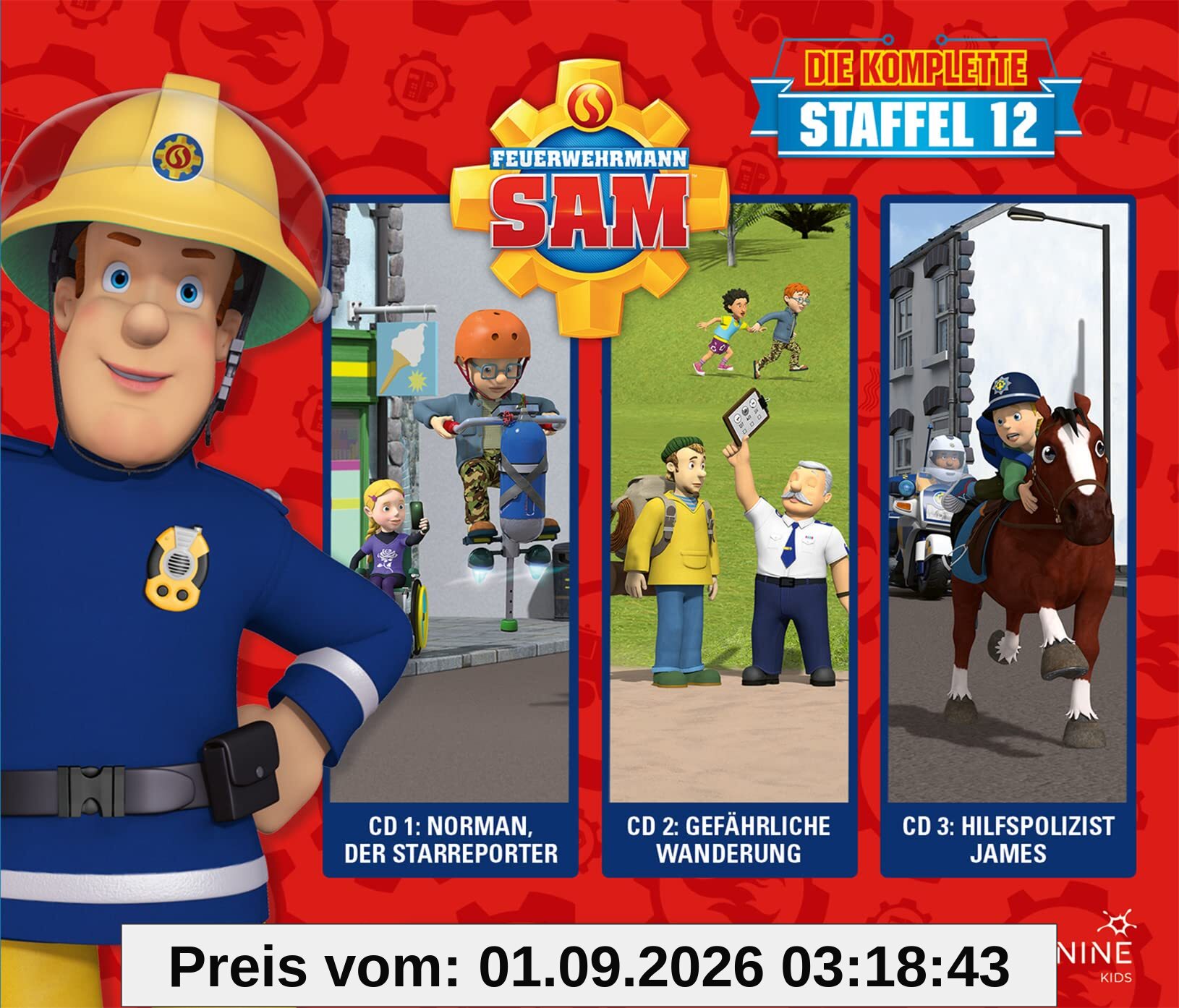 Feuerwehrmann Sam-Staffel 12 Hörspielbox