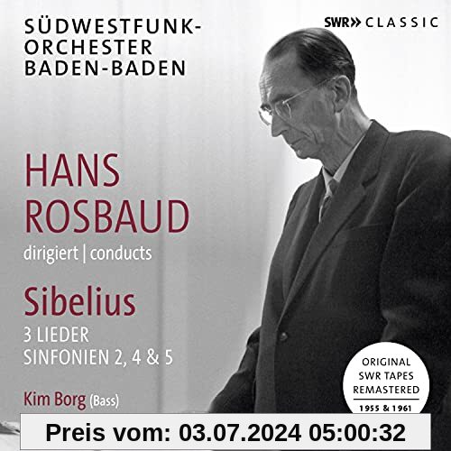 Hans Rosbaud dirigiert Jean Sibelius