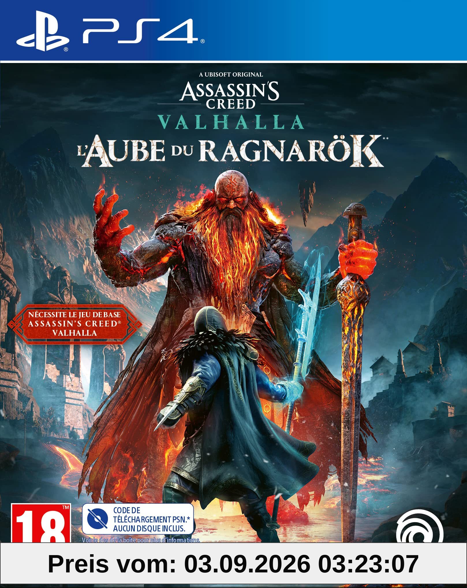 UBI SOFT FRANCE AC Valhalla Ragnarok Cab PS4 VF