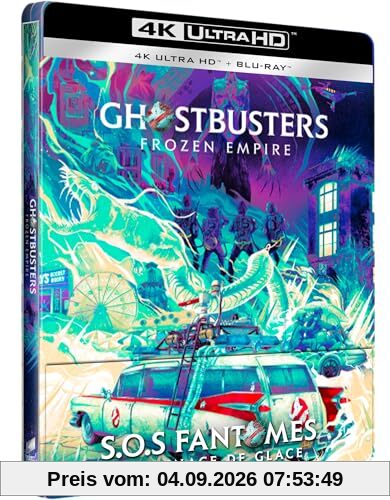 S.o.s fantômes : la menace de glace 4k ultra hd [Blu-ray] [FR Import]