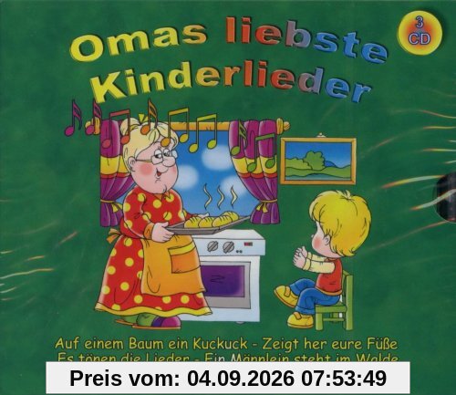 Omas liebste Kinderlieder - 3 CD Set