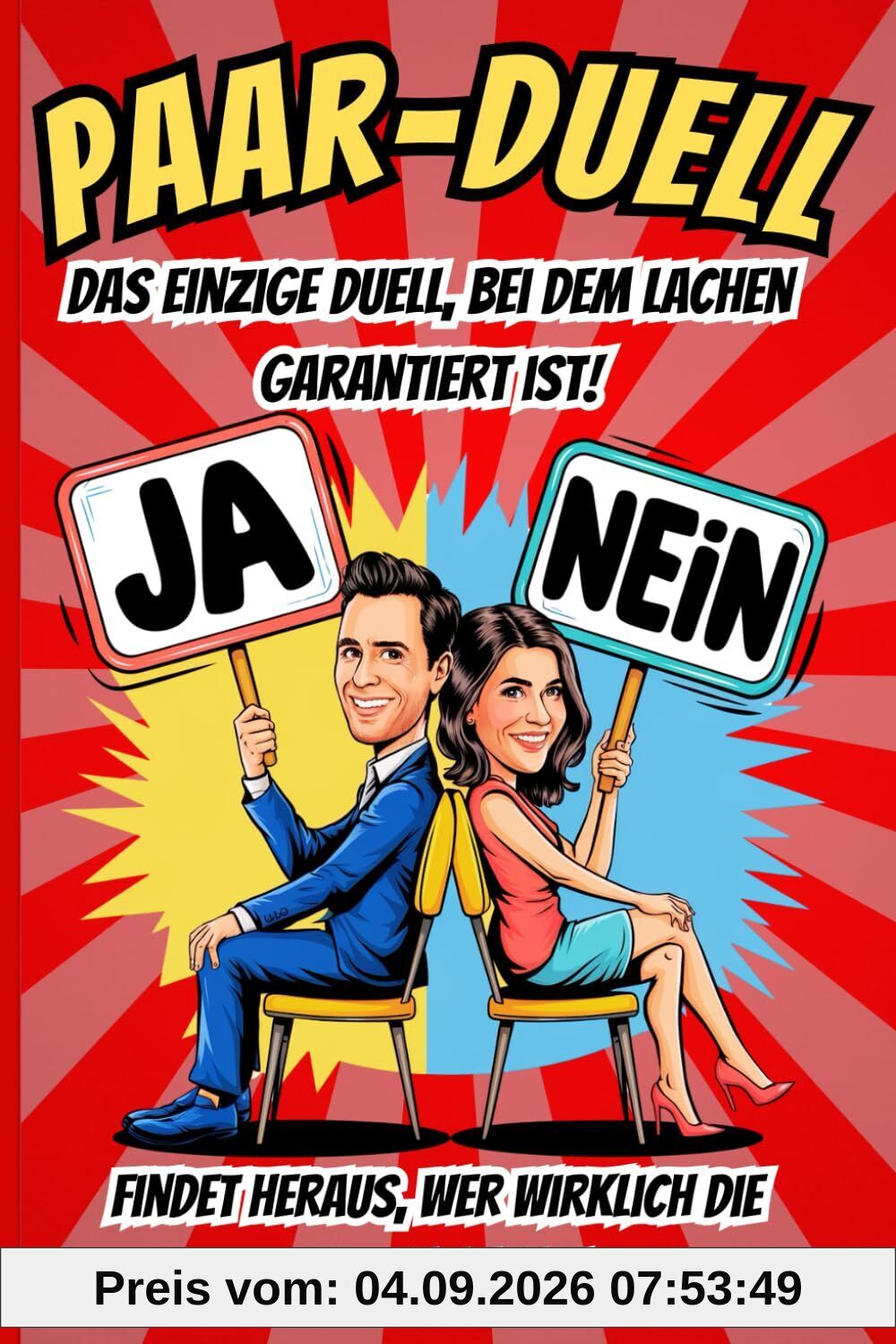 Paar Duell – Interaktives Spielbuch für Paare: Mit witzigen Spielen, Fragen & Aufgaben zum Ausfüllen. Geschenkidee für Pärchen, zum Jahrestag, ... Mit Humor gegen den Beziehungsalltag!