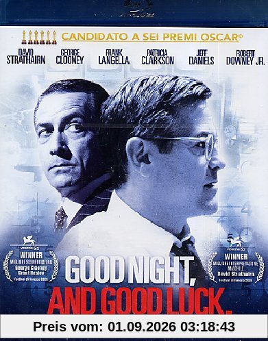 Good night, and good luck [Blu-ray] [IT Import]