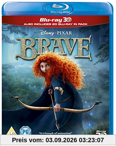 Brave 3D [Blu-ray] [UK Import]