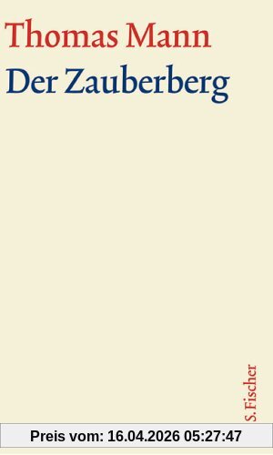 Thomas Mann, Grosse Kommentierte Frankfurter Ausgabe: Der Zauberberg: Text: 5/1