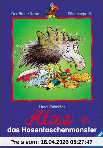 Der Blaue Rabe - Für Leseprofis: Ätze, das Hosentaschenmonster