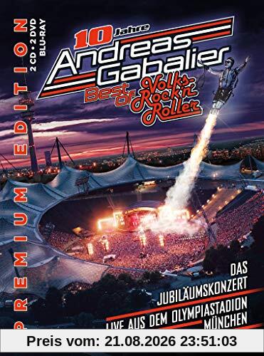 Andreas Gabalier Best Of Volks-Rock’n’Roller – Das Jubiläumskonzert Live Aus Dem Olympiastadion In München (Premium Edition Inkl. 2CD, 2DVD, Blu-Ray)