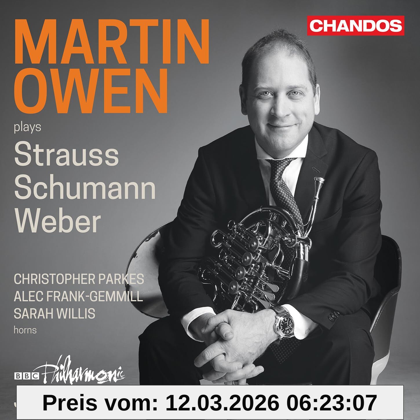 unbekannt Martin Owen Plays Strauss, Schumann, Weber