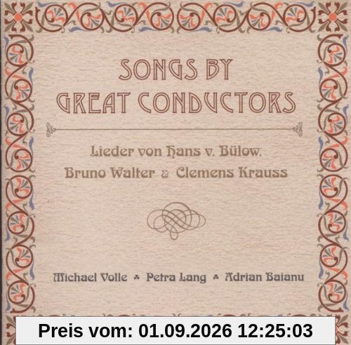 Songs By Great Conductors