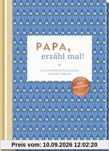 Papa, erzähl mal!: Das Erinnerungsalbum deines Lebens (Elma van Vliet - Erzähl mal!-Reihe im Skandi-Design)