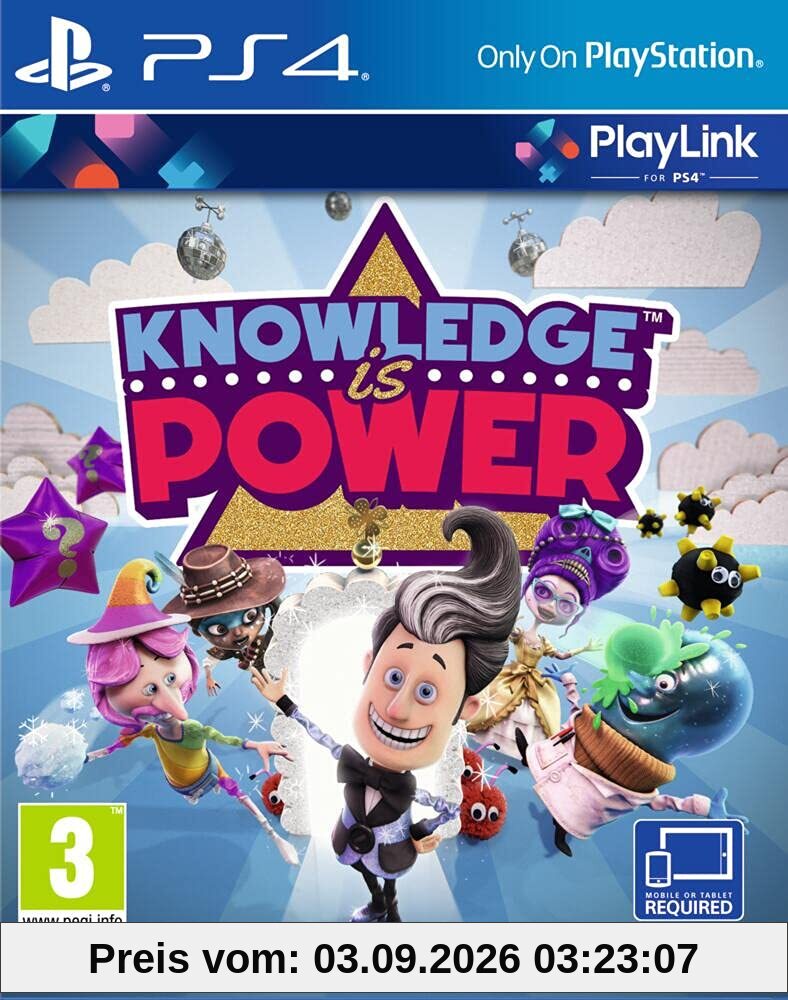 Sony Interactive Entertainment Knowledge is Power PlayStation 4
