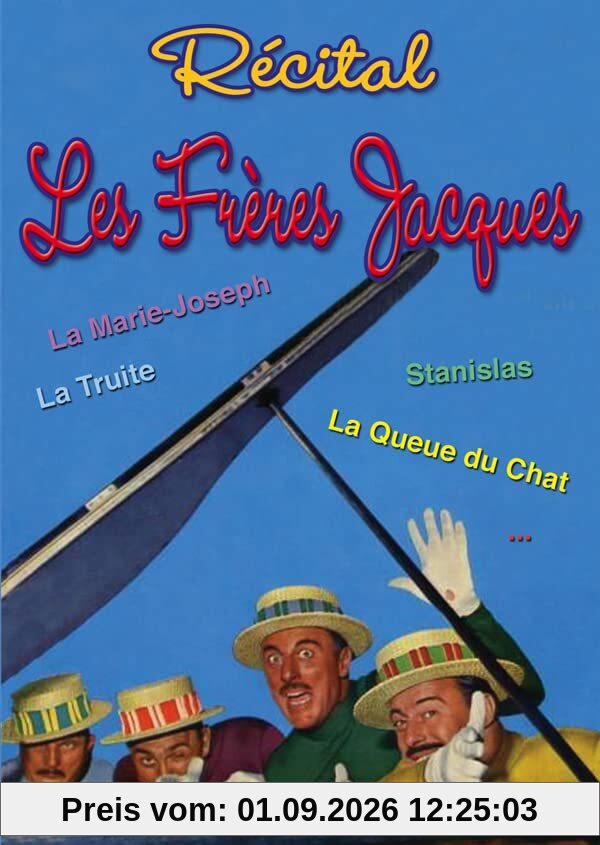 Les Frères Jacques (DVD) Récital