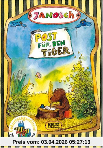 Post für den Tiger: Die Geschichte, wie der kleine Bär und der kleine Tiger die Briefpost, die Luftpost und das Telefon erfinden.
