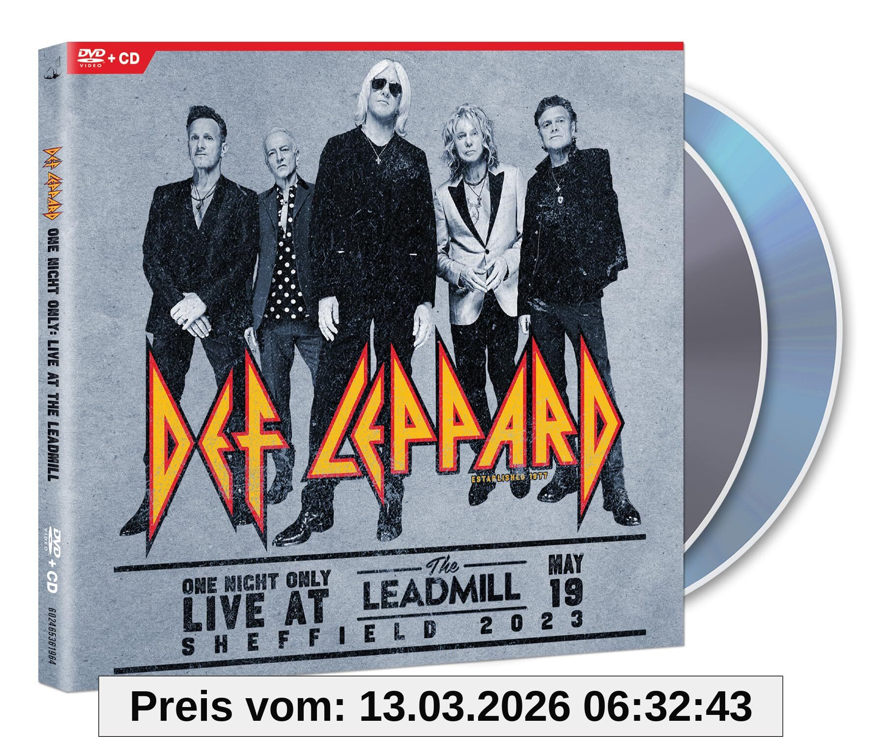 Def Leppard Live At The Leadmill (Sheffield / 2023 Cd + Dvd)