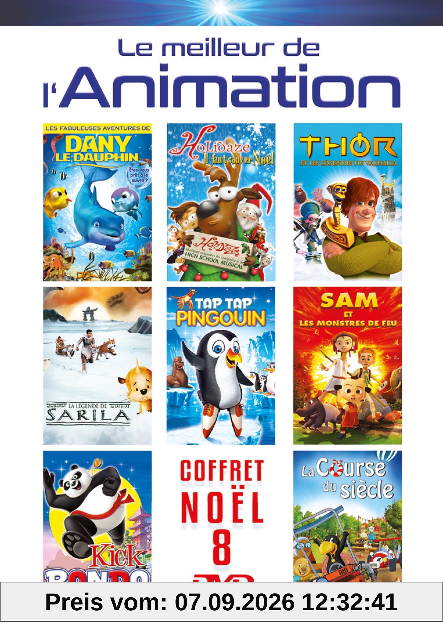 Coffret le meilleur de l'animation 8 films [FR Import]