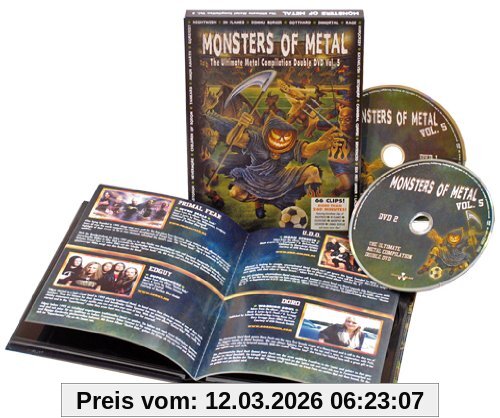 unbekannt Various Artists - Monsters Of Metal Vol. 5 (Limited Edition, 2 DVDs)