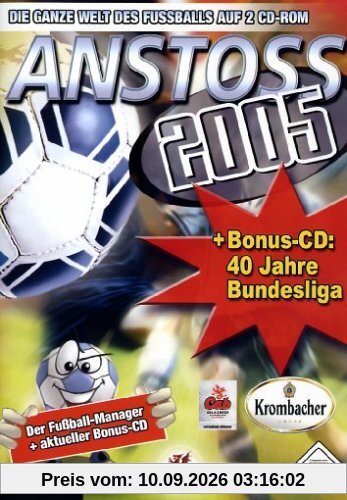 Anstoss 2005 + Bonus-CD 40 Jahre Bundesliga