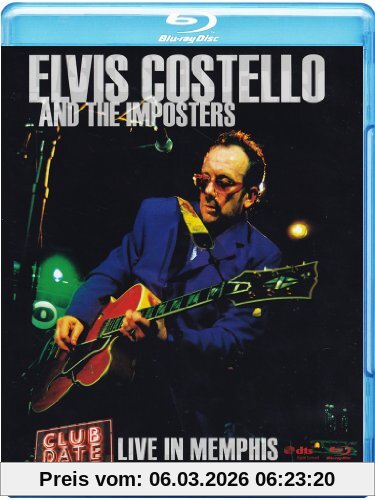 Borofsky, Michael B. Elvis Costello & The Imposters - Club Date/Live In Memphis [Blu-ray]