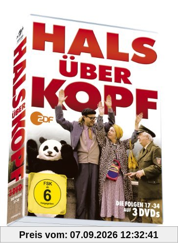 Hals über Kopf - Folgen 17-34 auf 3 DVDs!