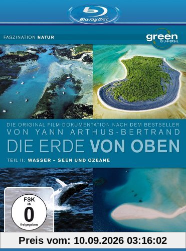 Die Erde von Oben - TV Serie Teil 2: Wasser, Seen und Ozeane [Blu-ray]