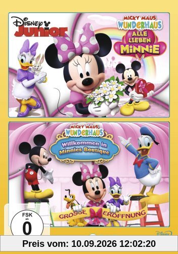 Micky Maus Wunderhaus - Alle lieben Minnie / Willkommen in Minnies Boutique [2 DVDs]