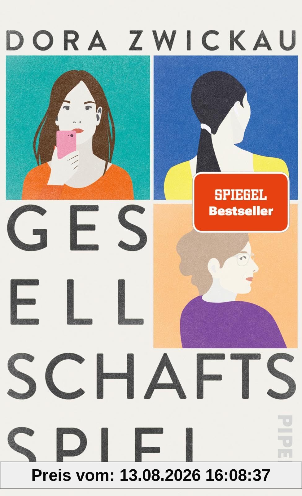Gesellschaftsspiel: Roman | Visionär, hellwach, der Gegenwart einen halben Schritt voraus