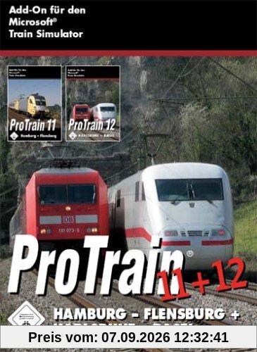 Train Simulator - ProTrain 11 + 12: Hamburg - Flensburg + Karlsruhe - Basel