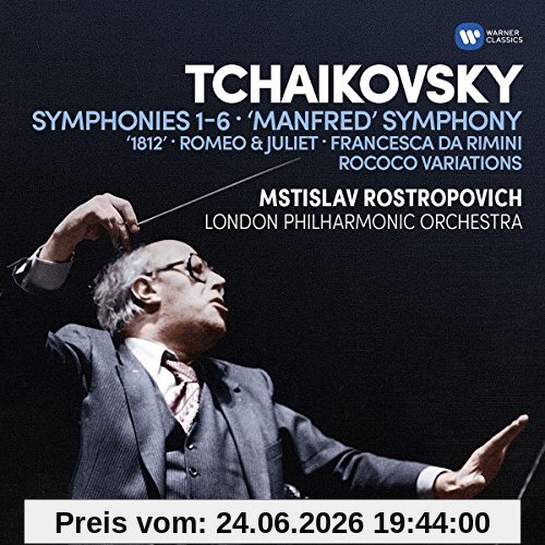 Mstislaw Rostropowitsch Sinfonien/Ouvertüren/Rococo-Variationen
