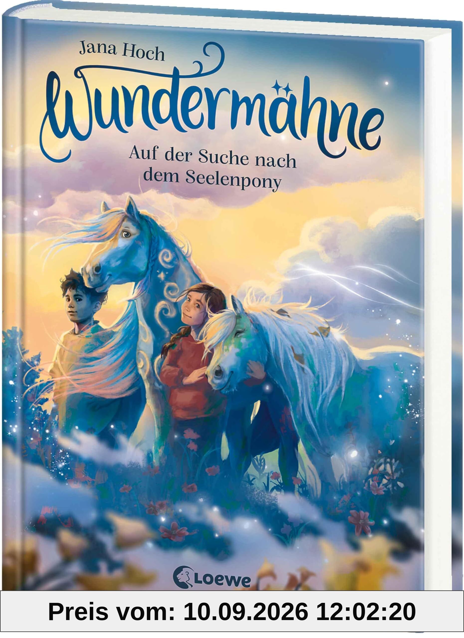 Wundermähne (Band 2) - Auf der Suche nach dem Seelenpony: Ein gemaltes Traumpferd und ein verborgenes Tal erwarten dich - Fantastische Kinderbuchreihe zum Davonträumen für Pferdefans ab 7 Jahren