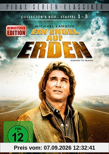 Ein Engel auf Erden - Staffel 1 + 2 + 3 / Collector's Box-Remastered-Edition (Highway To Heaven) [19 DVDs]