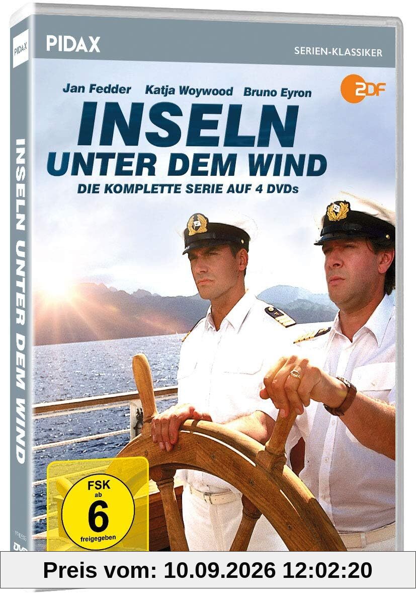 Inseln unter dem Wind - Die komplette 21-teilige Kult Urlaub-Serie [4 DVDs] [Collector's Edition]