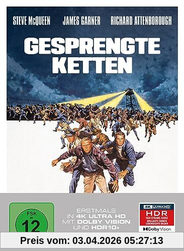 Gesprengte Ketten - 2-Disc Limited Collector's Edition im Mediabook (UHD-Blu-ray + Blu-ray)