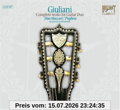 Duo Maccari-Pugliese Giuliani, Complete Works For Guitar Duo
