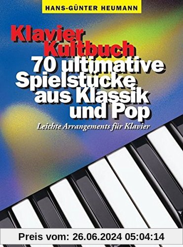 Klavier Kultbuch: Sammelband, Klavierpartitur für Klavier