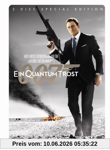 James Bond 007 - Ein Quantum Trost (Special Edition, 2-Disc Wende-Steelbook) [2 DVDs]