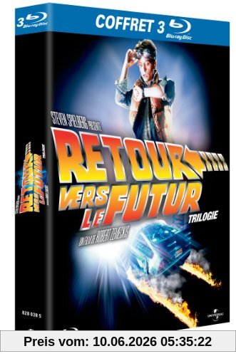 Coffret trilogie retour vers le futur [Blu-ray] [FR Import]