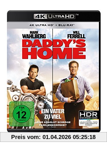 Daddy's Home - Ein Vater zu viel  (4K Ultra HD) (+ Blu-ray 2D)