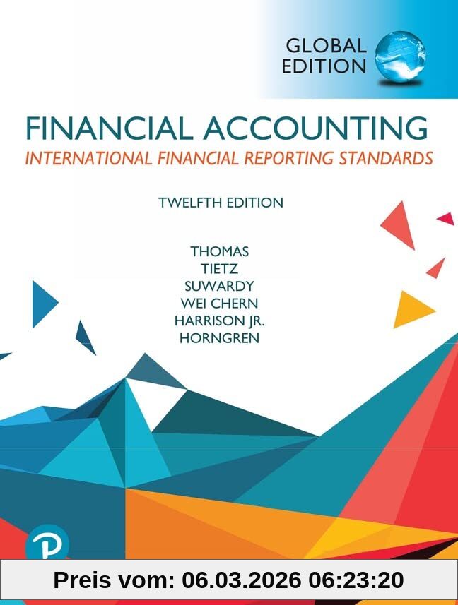 Walter Harrison Financial Accounting, Global Edition